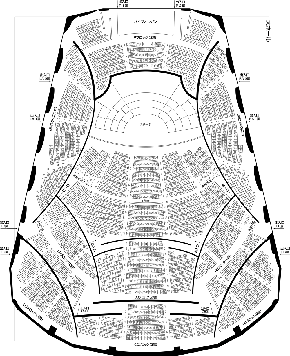 Seating chart for Main hall