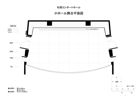 舞台平面図